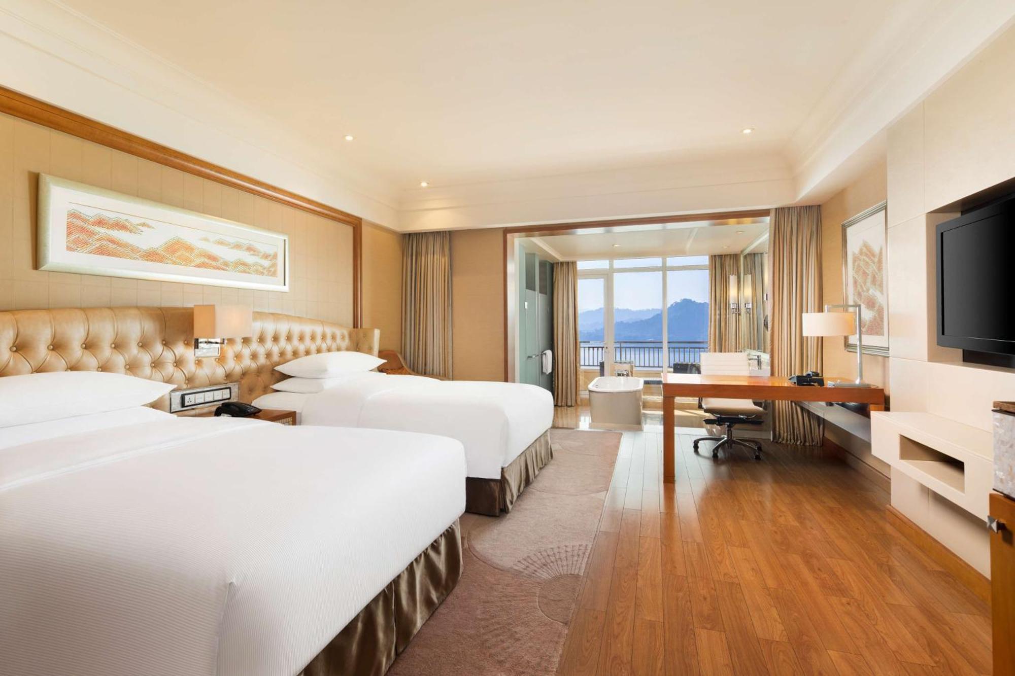 Hilton Hangzhou Qiandao Lake Resort Qianwu Bagian luar foto