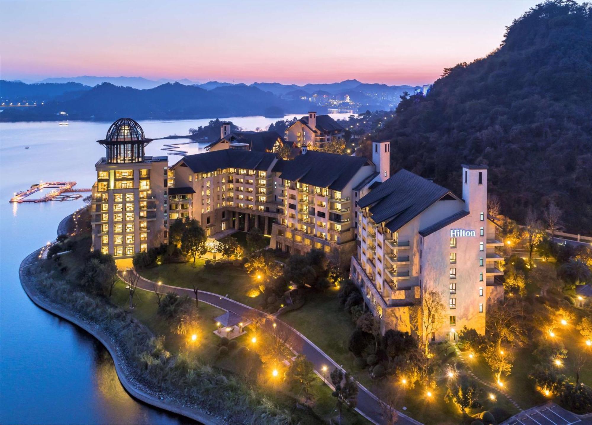 Hilton Hangzhou Qiandao Lake Resort Qianwu Bagian luar foto