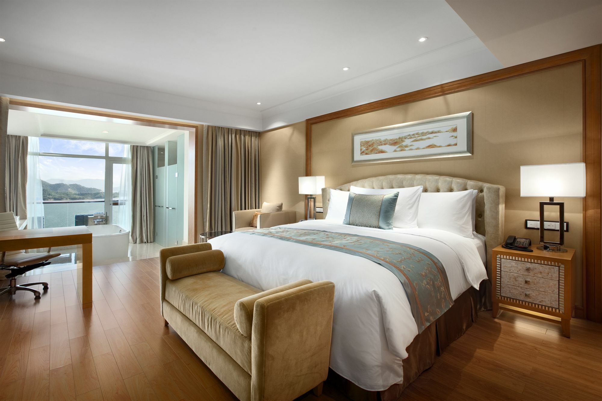 Hilton Hangzhou Qiandao Lake Resort Qianwu Ruang foto